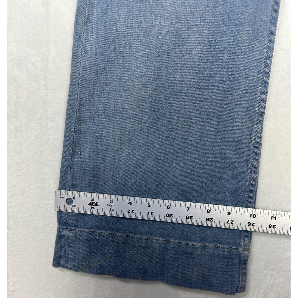 Pilcro and the Letterpress High Rise Bootcut Trouser Jeans Light Wash Size 29x31 - Picture 16 of 16